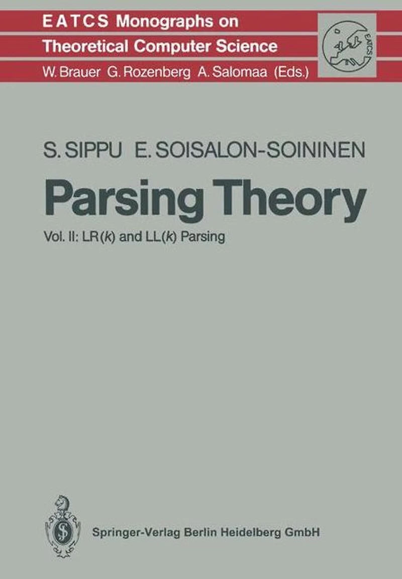 Parsing Theory: Volume II LR(k) and LL(k)