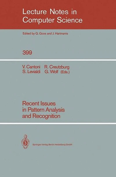 Recent Issues in Pattern Analysis and Recognition