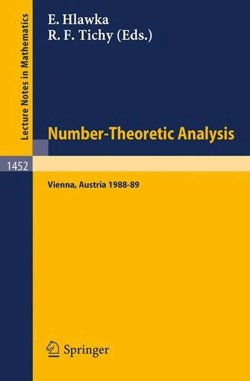 Number-Theoretic Analysis: Seminar, Vienna 1988-89