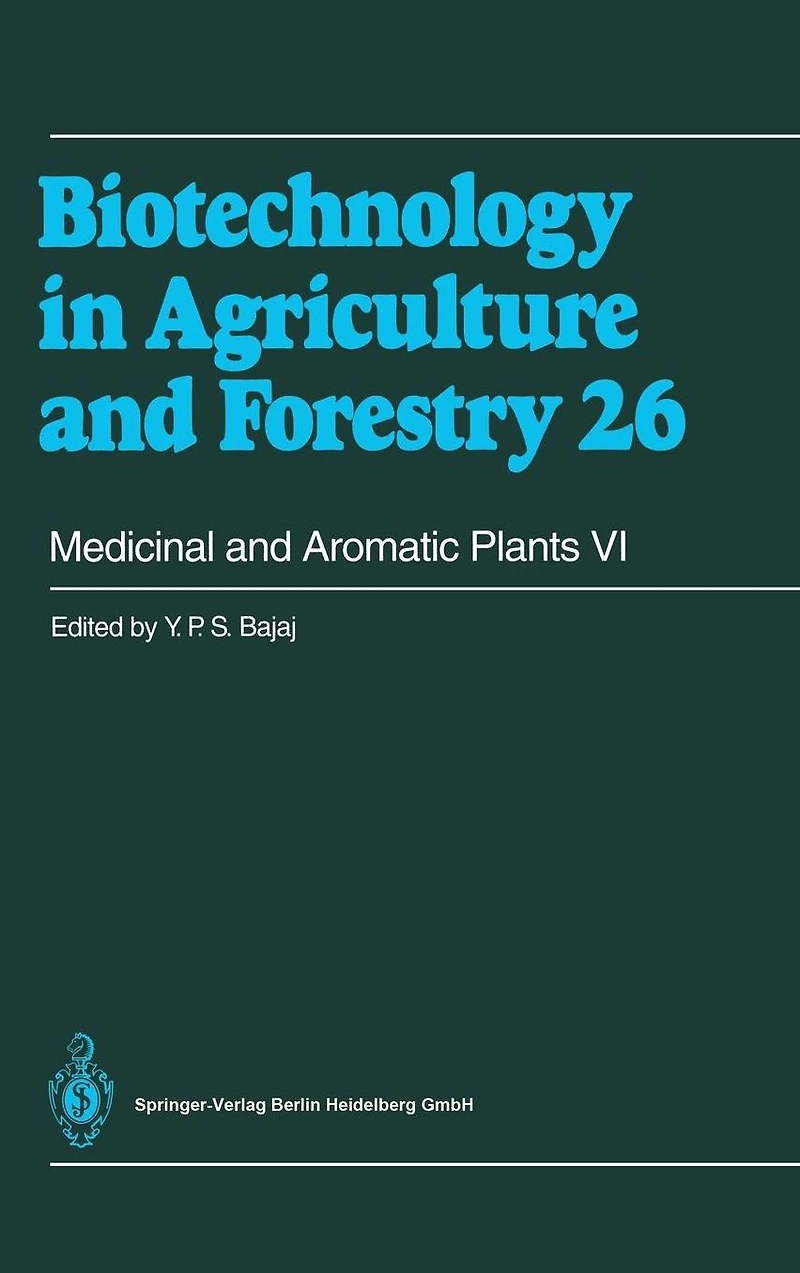 Medicinal and Aromatic Plants VI
