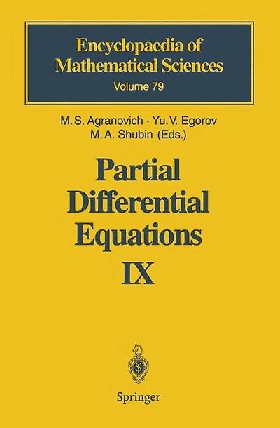 Partial Differential Equations IX: Elliptic Boundary Value Problems