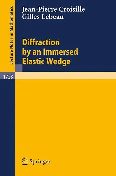 Diffraction by an Immersed Elastic Wedge