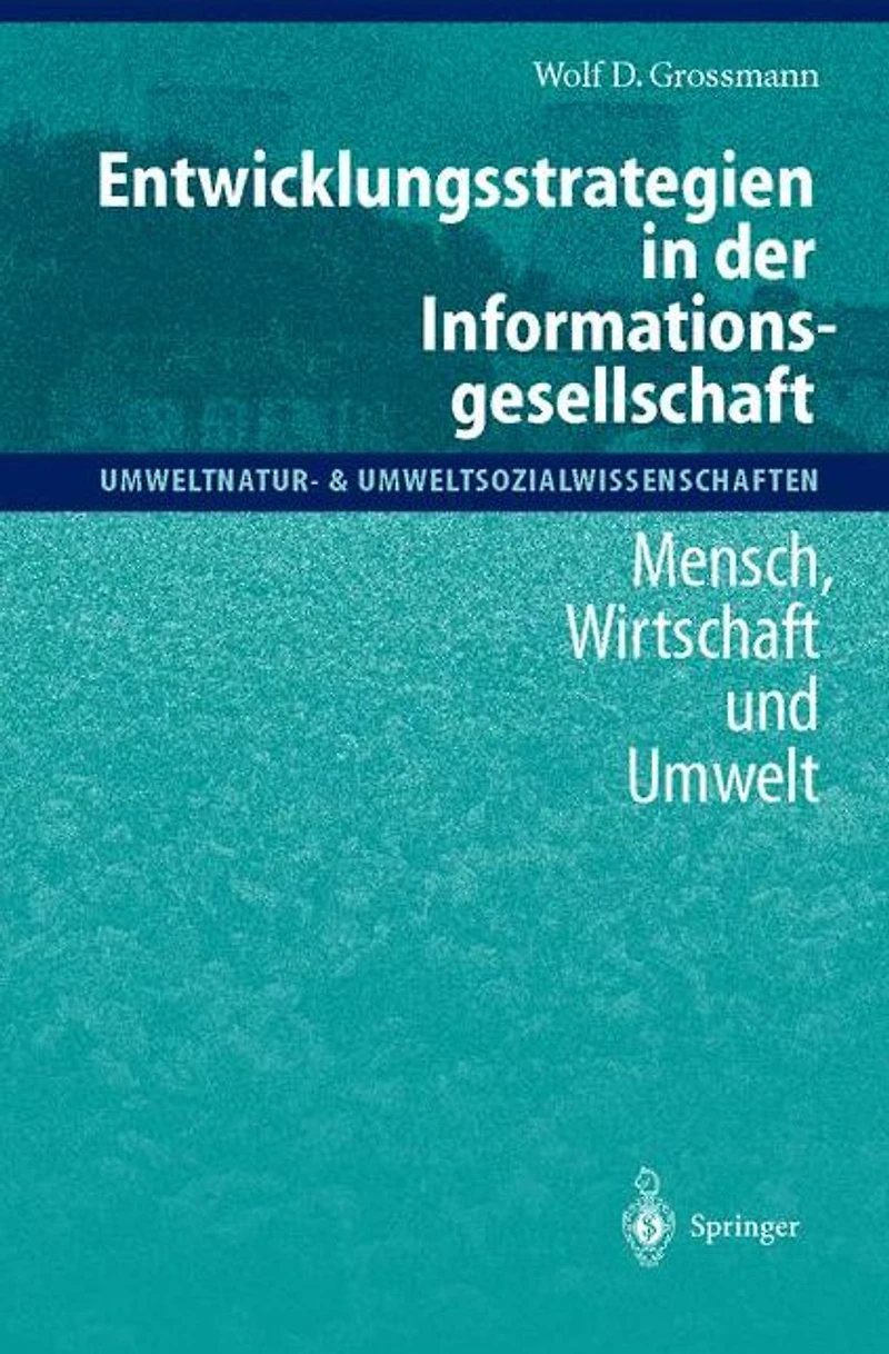 Entwicklungsstrategien der Informationsgesellschaft: Mensch, Wirtschaft und Umwelt