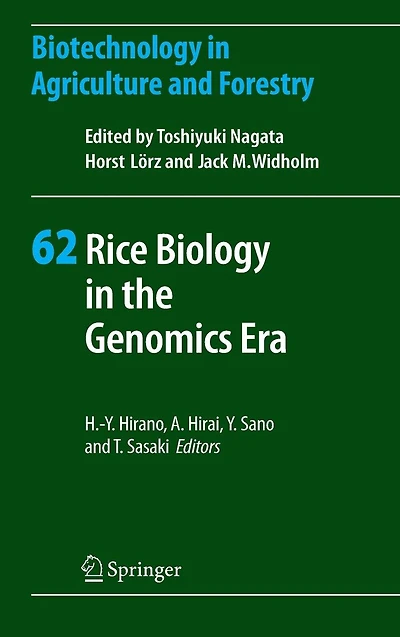 Rice Biology in the Genomics Era