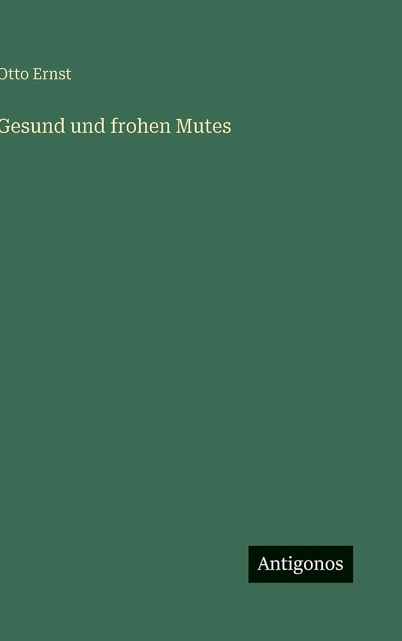 Gesund und frohen Mutes