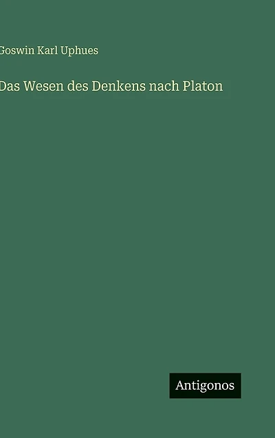 Das Wesen des Denkens nach Platon