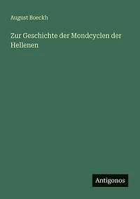 Zur Geschichte der Mondcyclen Hellenen