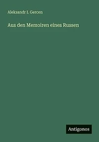 Aus den Memoiren eines Russen