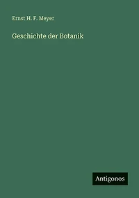 Geschichte der Botanik