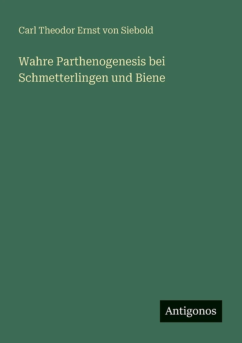 Wahre Parthenogenesis bei Schmetterlingen und Biene