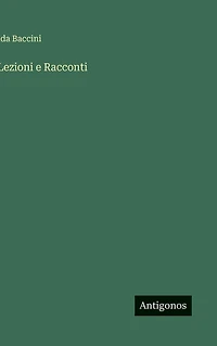 Lezioni e Racconti