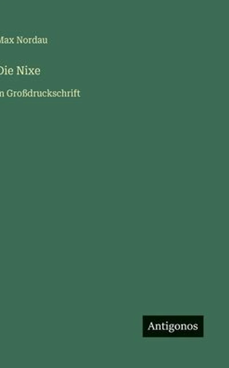 Die Nixe: in Gro�druckschrift