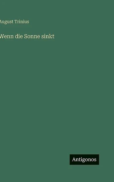 Wenn die Sonne sinkt