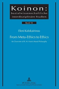 From Meta-Ethics to Ethics: An Overview of R. M. Hare's Moral Philosophy
