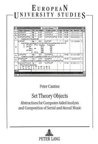 Set Theory Objects: Abstractions for Computer-Aided Analysis and Composition of Serial and Atonal Music