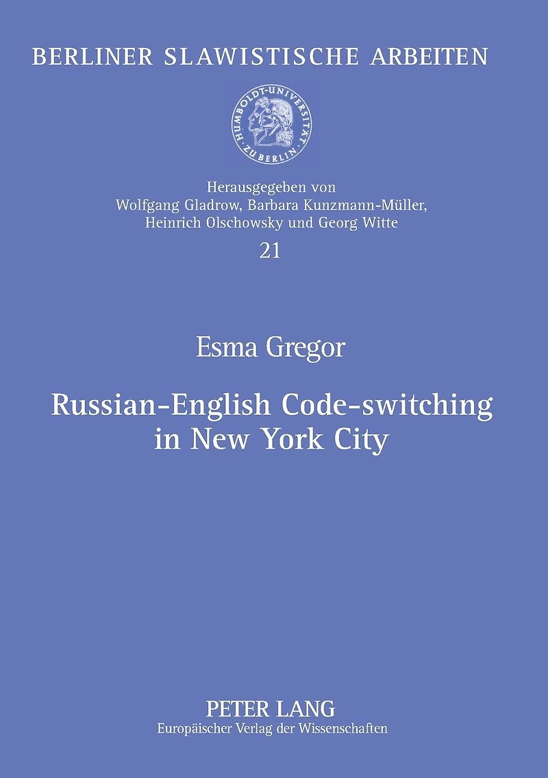 Russian-English Code-switching in New York City
