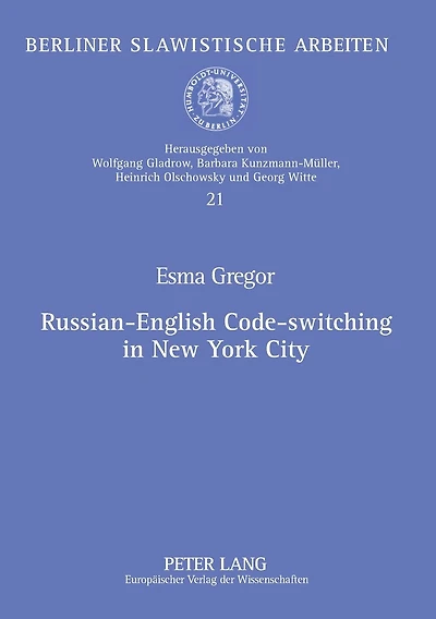 Russian-English Code-switching in New York City