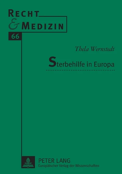 Sterbehilfe in Europa