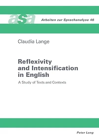 Reflexivity and Intensification in English: A Study of Texts and Contexts