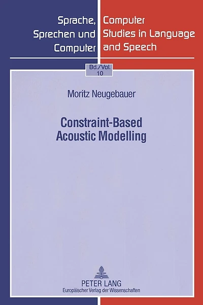 Constraint-Based Acoustic Modelling