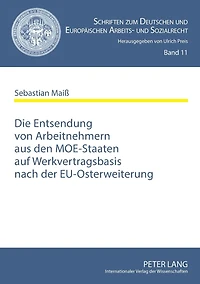 Die Entsendung von Arbeitnehmern aus den MOE-Staaten auf Werkvertragsbasis nach der EU-Osterweiterung: Eine Untersuchung der grenzueberschreitenden Beschaeftigungsmoeglichkeiten von Staatsangehoerigen aus den Beitrittsstaaten - insbesondere im Baugewerbe