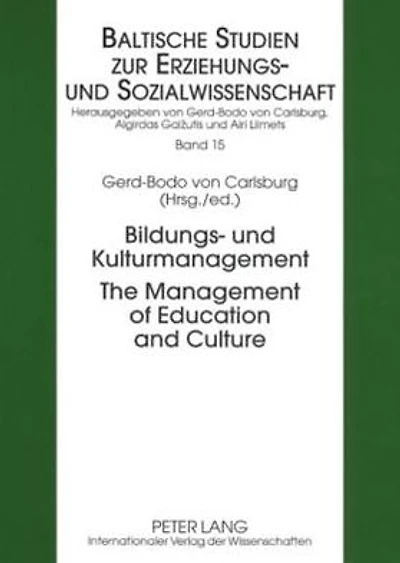 Bildungs- und Kulturmanagement- The Management of Education and Culture