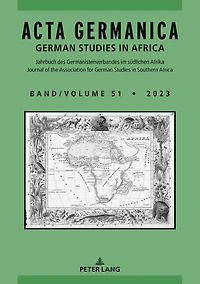 Acta Germanica: German Studies in Africa