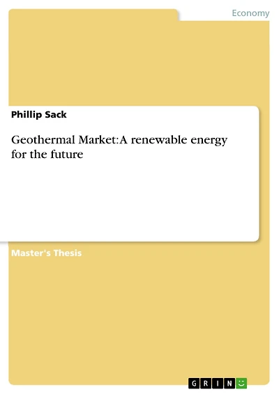 Geothermal Market: A renewable energy for the future