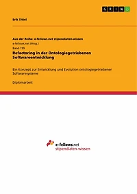 Refactoring in der Ontologiegetriebenen Softwareentwicklung: Ein Konzept zur Entwicklung und Evolution ontologiegetriebener Softwaresysteme