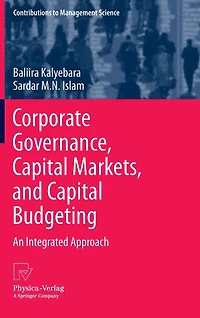 Corporate Governance, Capital Markets, and Budgeting: An Integrated Approach