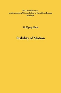 Stability of Motion
