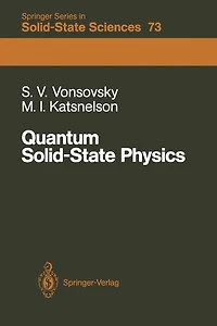 Quantum Solid-State Physics