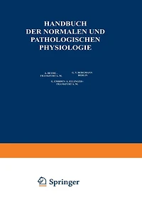 Physiologie und Pathologie der Hormonorgane; Regulation von Wachstum und Entwicklung; die Verdauung als Ganzes; die Ernährung des Menschen als Ganzes; die correlativen Funktionen des autonomen Nervensystems; Regulierung der Wasserstoffionen-Konzentration: