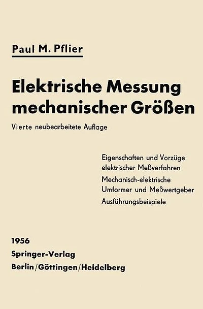 Elektrische Messung mechanischer Größen