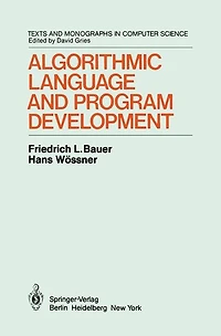 Algorithmic Language and Program Development