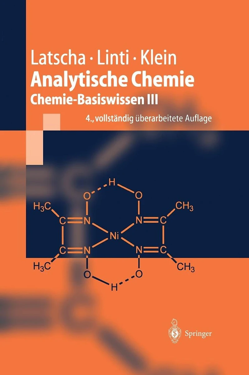 Analytische Chemie: Chemie - Basiswissen III