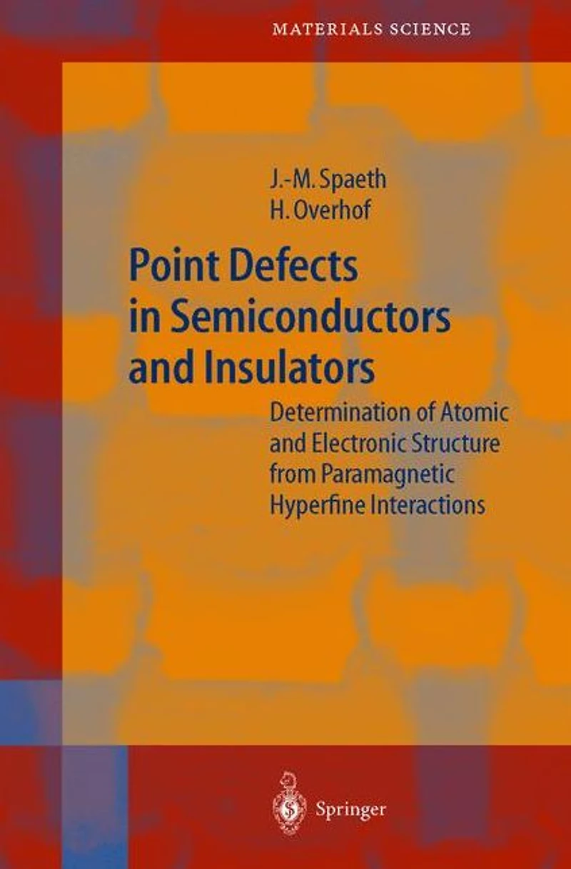 Point Defects Semiconductors and Insulators: Determination of Atomic Electronic Structure from Paramagnetic Hyperfine Interactions