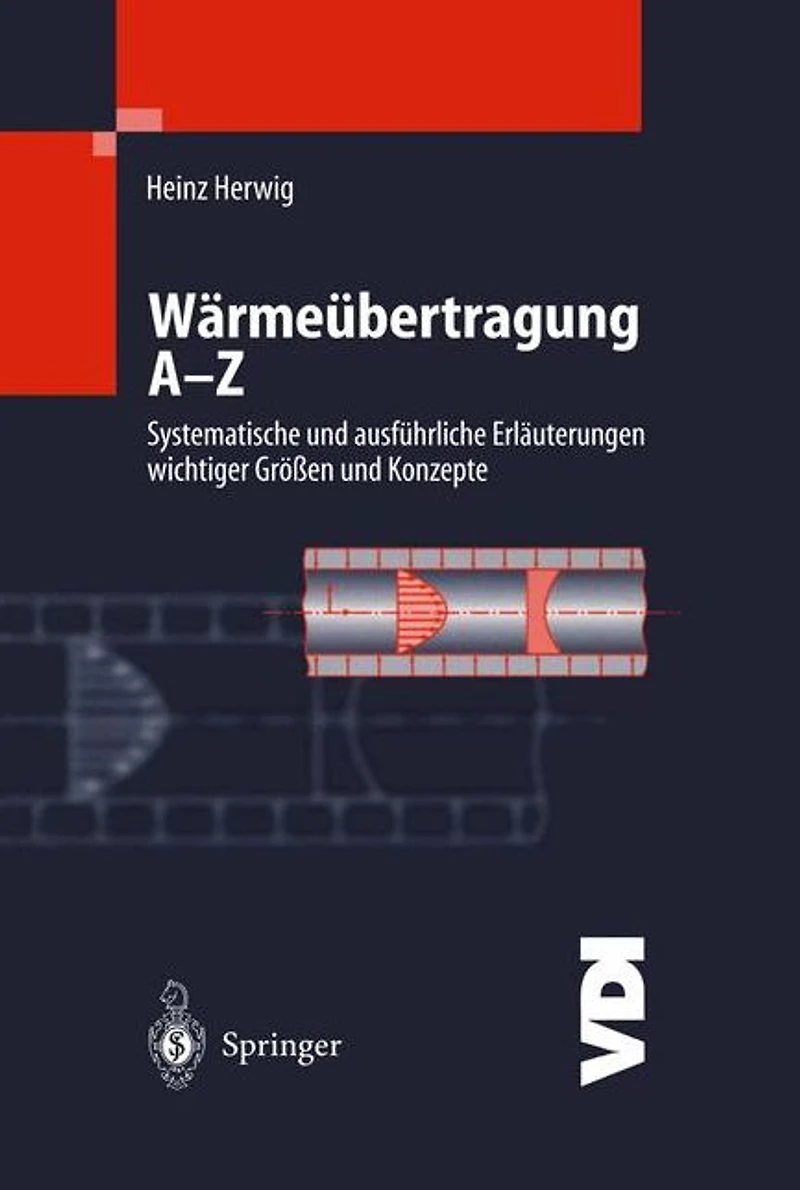 Wärmeübertragung A-Z: Systematische und ausführliche Erläuterungen wichtiger Größen Konzepte