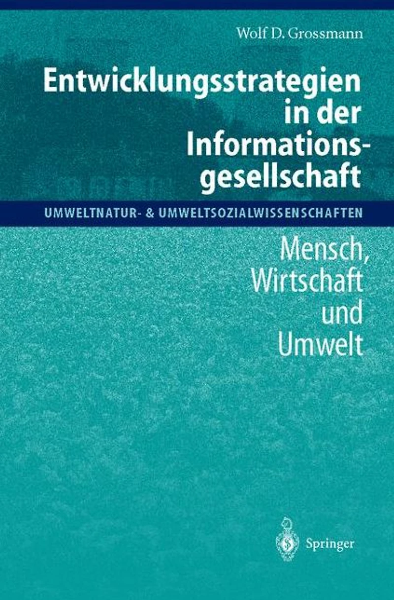 Entwicklungsstrategien der Informationsgesellschaft: Mensch, Wirtschaft und Umwelt
