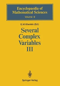 Several Complex Variables III: Geometric Function Theory