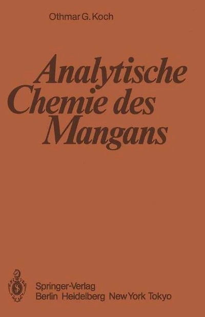 Analytische Chemie des Mangans