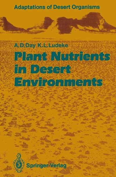 Plant Nutrients in Desert Environments
