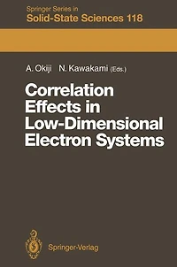Correlation Effects in Low-Dimensional Electron Systems: Proceedings of the 16th Taniguchi Symposium Kashikojima, Japan, October 25-29, 1993