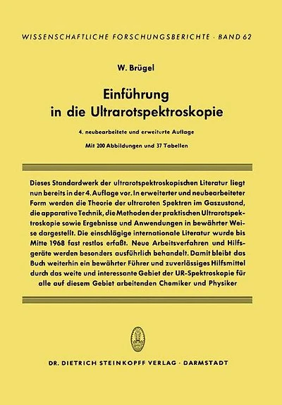 Einführung in die Ultrarotspektroskopie