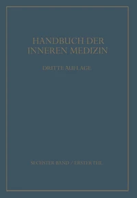 Innere Sekretion Fettsucht und Magersucht Knochen · Gelenke · Muskeln Erkrankungen aus physikalischen Ursachen