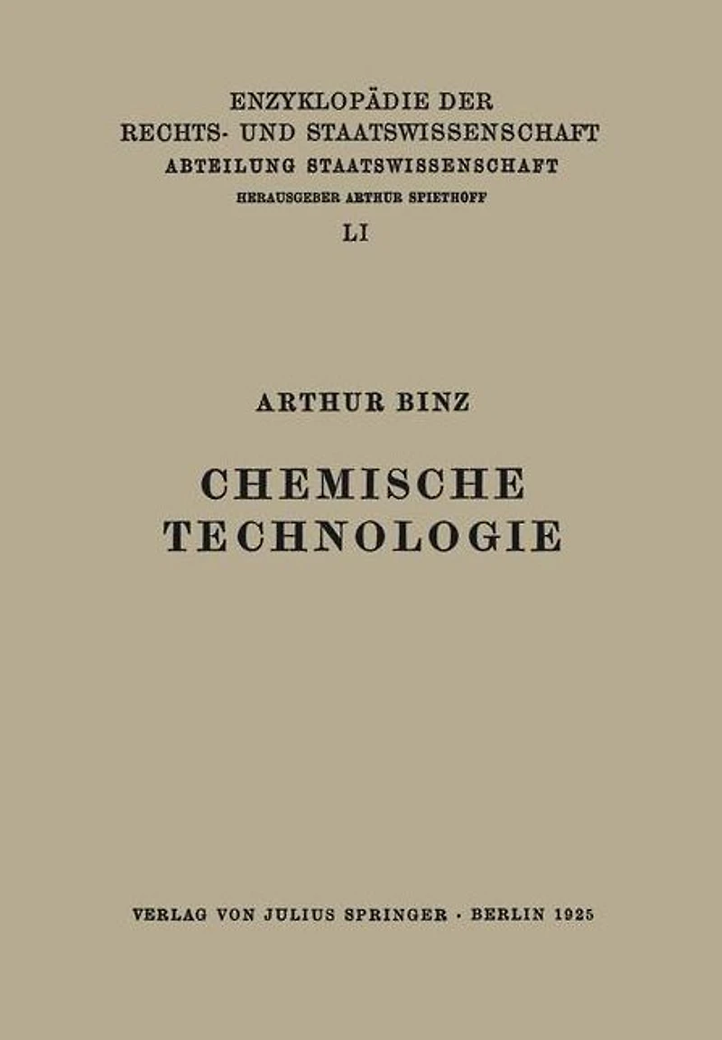 Chemische Technologie
