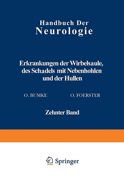 Erkrankungen der Wirbelsäule des Schädels mit Nebenhöhlen und der Hüllen