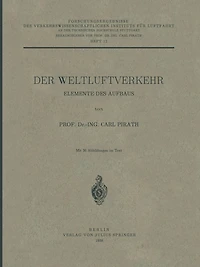 Der Weltluftverkehr: Elemente des Aufbaus
