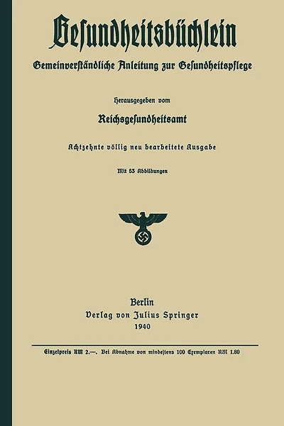 Gesundheitsbüchlein: Gemeinverständliche Anleitung zur Gesundheitspflege