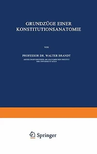 Grundzüge Einer Konstitutions Anatomie